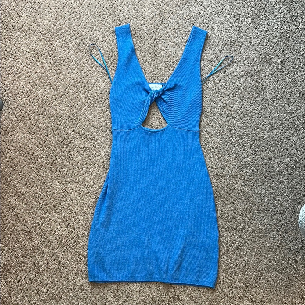 Blue Mini Dress